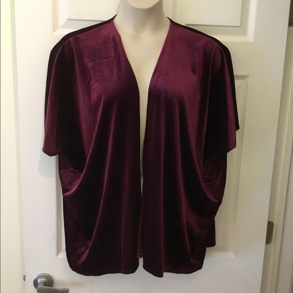 Steve Madden Tops - STEVE Madden topper OSFM burgundy w/sparkle